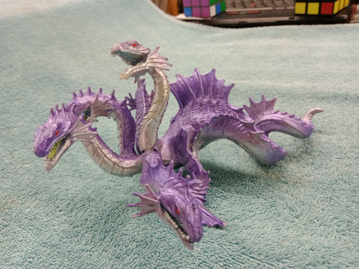 2012 Safari LTD Purple Hydra Dragon 7