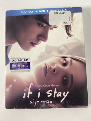 If I Stay (Bilingual, Blu-ray + DVD, 2014, W/ Slipcover)