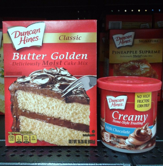 Duncan Hines Classic Cake Mix Butter Golden 1525oz Box For Sale