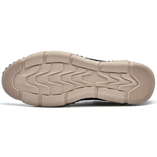 Men's Casual Shoes Leather Sneakers Boat Shoes Moccasins Non-slip Driving Shoes - Picture 3 of 19