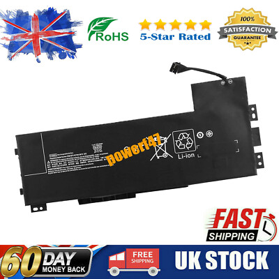 Batteria K KYUER 90Wh Per HP ZBook 15 G3/G4, 11.4V 7700mAh 9 Celle, Certificata CE/RoHS/FCC