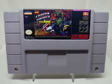 Captain America and The Avengers (Super Nintendo SNES) Reconditioned! Authentic!