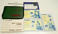 2001 TOYOTA CELICA OWNERS MANUAL V4 1.8L GT GTS AUTO MANUAL TRANS FUSES FLUIDS