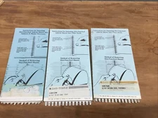 Vtg Day-Timer Refill C502 C550 C747 Organizer Planner 98149 48820 48760 ‘89 ‘92