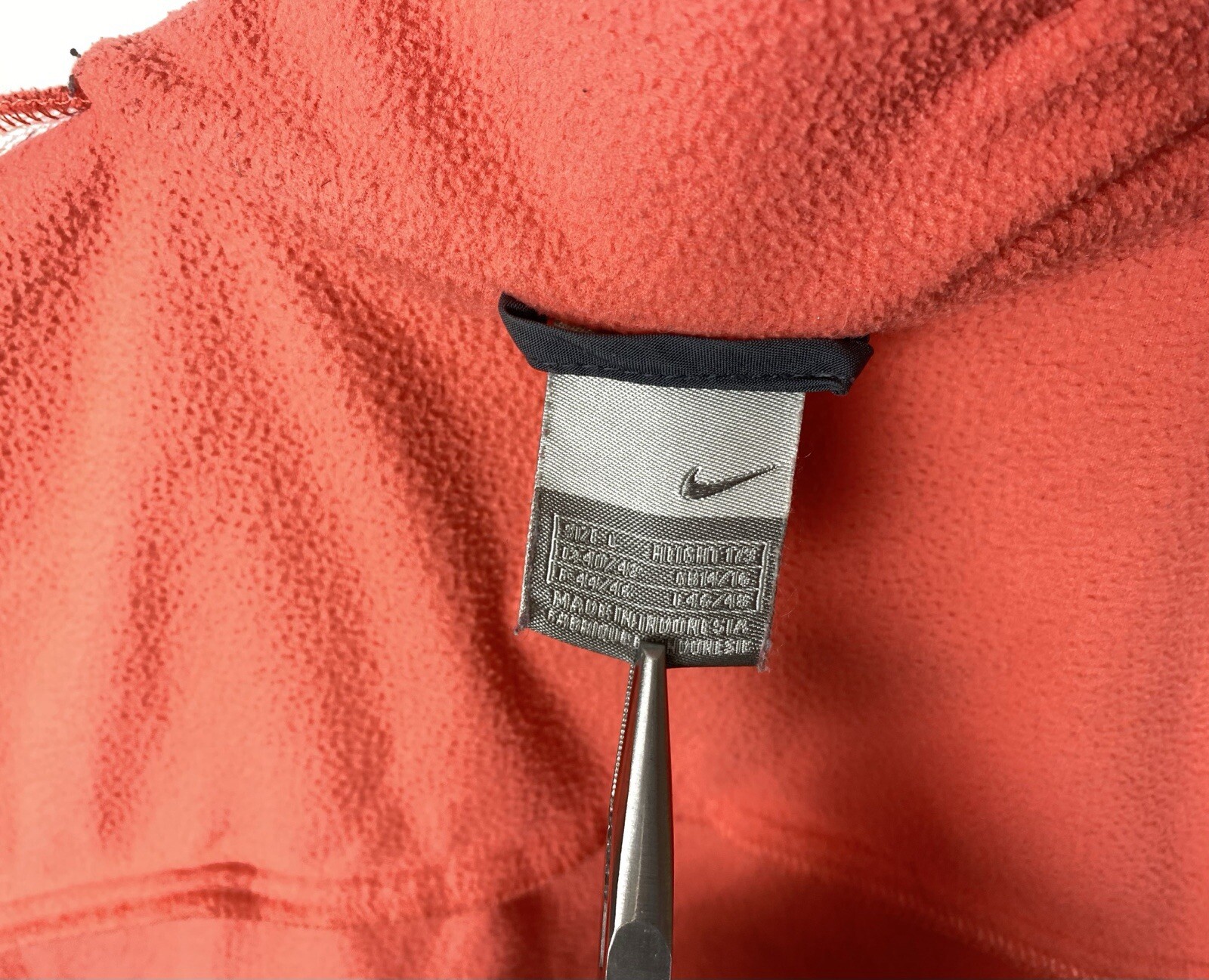 ARC'TERYX Gilet Nike in pile mini swoosh full zip donna