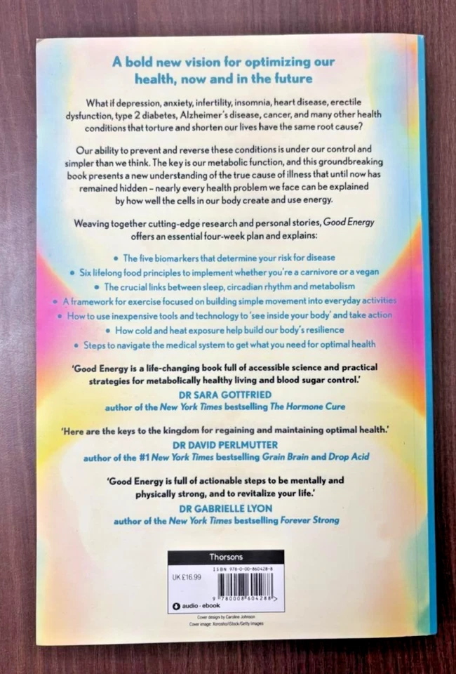 Good Energy by Dr. Casey Means NEW Paperback - Image 3 of 4