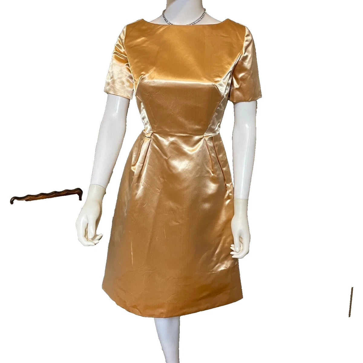 Gold 1960s Vintage Dresses for Women for sale | eBay