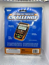 SRV Innovations Sports Trivia Challenge Handheld Electronic Game New 