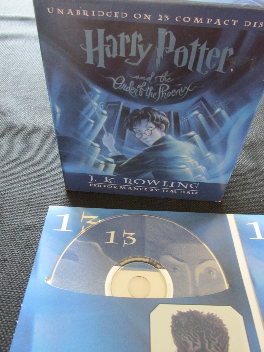 Harry Potter and the Order of the Phoenix Audiobook REPLACEMENT