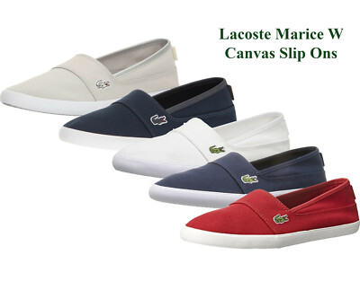 lacoste slip ons