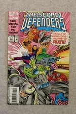 Marvel Comics THE SECRET DEFENDERS #13 MAR 1994 - Prophet of Death!