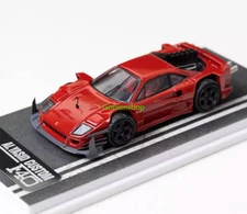 GB DCM 1:64 Red F40 Custom Racing Sports Model Diecast Collect Car