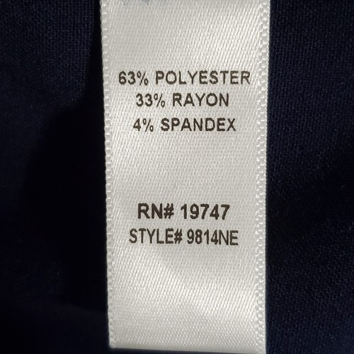 Nine Eight New York Women's Navy Belted Pull-On Paper Bag Pants NEW NWT Size S - Picture 9 of 13