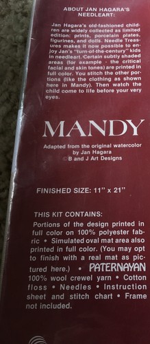 2 NIP Needle Treasures Cross Stitch Kits - Jan Hagara Spring and Lance & Mandy - Picture 6 of 6