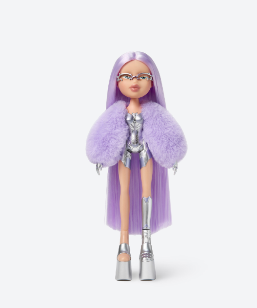 Gentle Monster x Bratz Pico 02(V) Violet Oval Glasses Doll