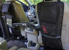 Hunting Rifle Shotgun Car Truck Backseat Gun Organizer Rack - BLACK