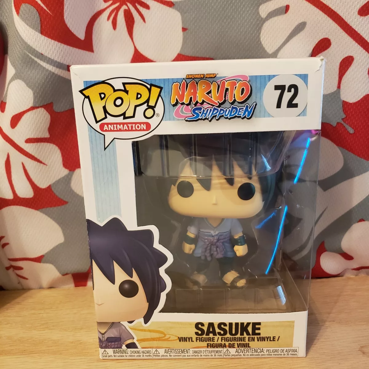 Funko Pop! Anime: Naruto Shippuden - Sasuke Uchiha #72 Vinyl Figure🥷