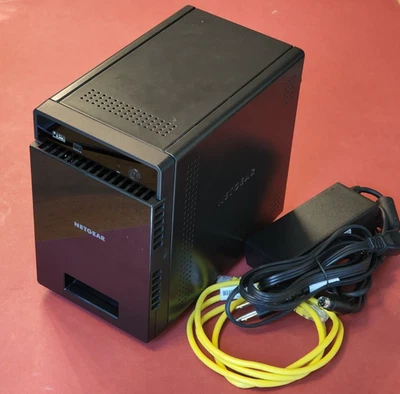 NETGEAR ReadyNAS RN104 4-Bay RN10400-100NAS RND-4D *No HDD No Drive Trays* - Image 1 of 4