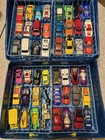 48 VTG Mixed Diecast Cars W/Case Hot Wheels Red Line, Matchbox, Rubber Wheels,TH