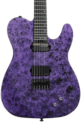 Schecter PT SLS Elite Electric Guitar - Purple Reign, Sweetwater Exclusive