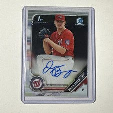 2019 Bowman Chrome James Bourque Prospects Autographs