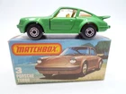 VINTAGE MATCHBOX SUPERFAST No.3e PORSCHE 911 TURBO IN ORIGINAL BOX 1978