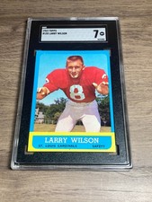 Larry Wilson 1963 Topps SGC 7 NM Graded Card Cardinals HOF Rookie #155. rookie card picture