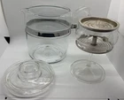Vintage Pyrex Flameware Glass Percolator Coffee Pot 9 Cup 7759B Complete