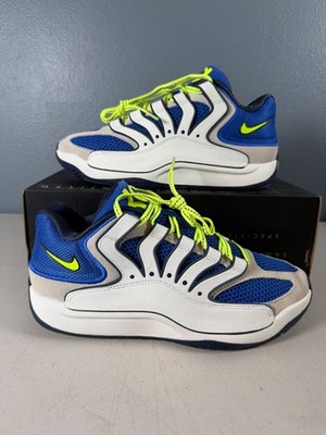 Nike KD18 Mens Basketball Shoes Size 8.5 Hyper Royal/Neon Yellow/White