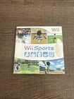 Nintendo Wii 2006 Sports Game W/ Cardboard Sleeve Untested Scratches