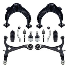 12Pcs Control Arm Kit Ball Joint Sway Bar Links Tie Rods 03-05 Honda Accord V6