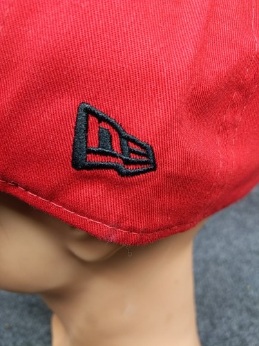 Detroit Redwings Hockey New Era 9Twenty Adjustable Strap Red Baseball Hat New - Picture 4 of 15
