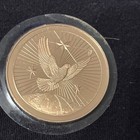 Christmas Proof like medal Franklin Mint Peace On Earth — photo 3