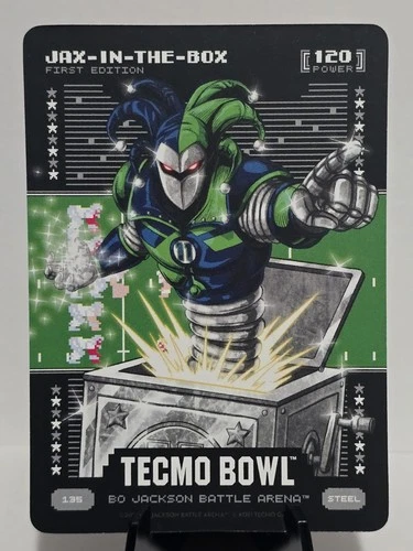 Bo Jackson Battle Arena Tecmo Bowl Jax in the Box Jaxon Smith-Njigba #135 Steel
