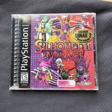 Silhouette Mirage (Sony PlayStation 1, 2000) Sealed CIB *Damaged Case Read Desc*