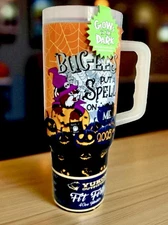 Buc-ees YOU PUT A SPELL ON ME 2025 Halloween GLOW IN DARK 40oz Yukon Tumbler NWT