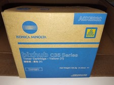 NEW KONICA MINOLTA Bizhub C35 Toner Cartridge Yellow A0X5232 GENUINE TNP22Y