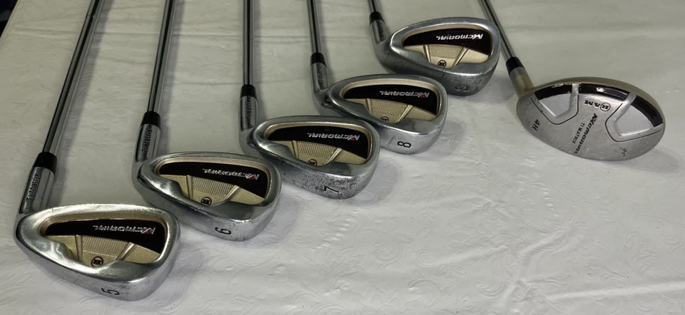 Ladies RAM Memorial Ti Matrix Set 4H, 5-8 Irons, SW Steel RH - Image 3 of 4