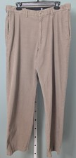 Haggar Men's Premium Stretch Corduroy Pant - Classic Fit, Khaki, 36x32