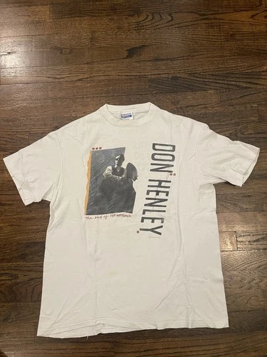Don Henley I Will Not Go Quietly Tour Concert Tee Vinta 1980s vintage concert t-shirt, vintage, single stitch, B+ condition