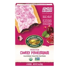 Nature s Path Organic Frosted Cherry Pomegranate Toaster Pastries 11oz Pack of 1