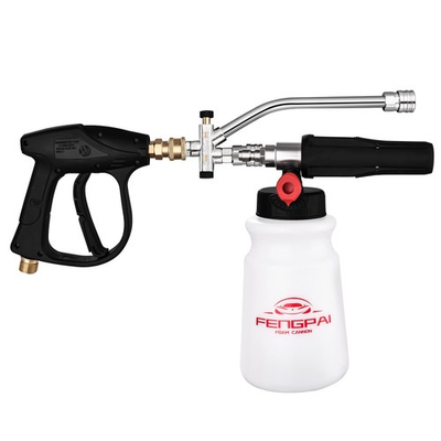 #ad Foam Cannon with Pressure Washer Gun and Dual Connector 3 in 1 Short Lance A... $55.21