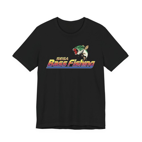 T-shirt manches courtes unisexe logo rétro Sega Bass Fishing Dreamcast années 2000 - Photo 1/109