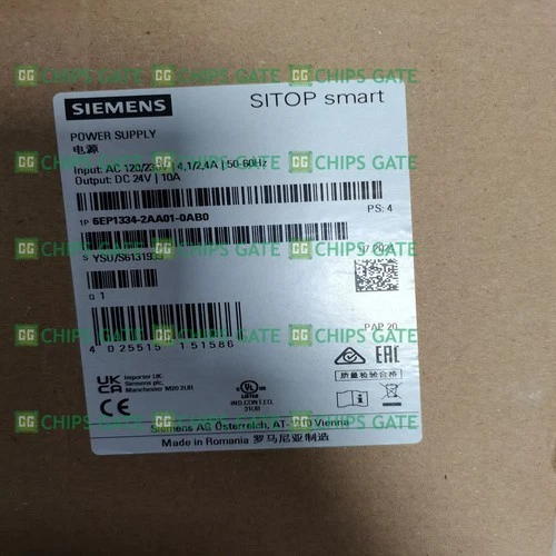 1pc PLC Module NEW Unopened Siemens 6EP1334-2AA01-0AB0 Fast Ship - Picture 1 of 1