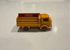 1960s Coca Cola Matchbox Lesney Karrier Bantam 2 Ton Yellow Delivery Truck # 37