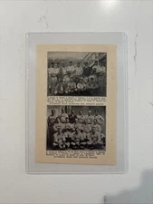 1909 Worcester MA & Haverhill MA & Pueblo CO Baseball Team Picture Rare Antique