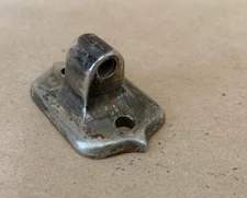 LEEDY 30s Vtg Tom LUG Threaded Tension Loop Part Nickel Rare Tacked Head Ludwig