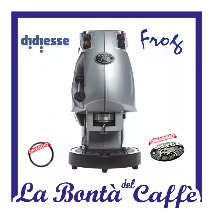 Macchina da caffè Frog Collection - Didiesse - Silver