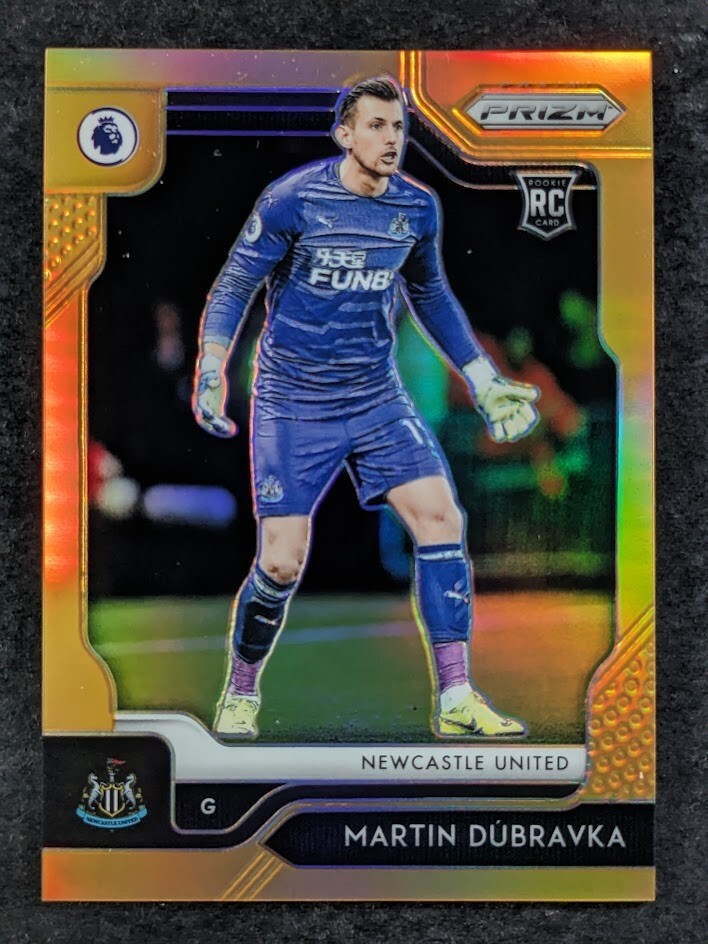 2019-20 Panini Prizm Premier League MARTIN DUBRAVKA 09/25 Rookie Orange Prizm SP