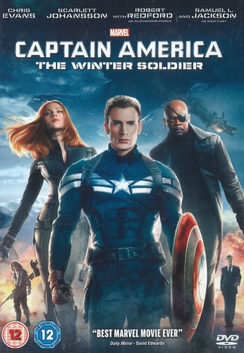 Captain America: The Winter Soldier (2014) DVD, Chris Evans, Samuel L. Jackson
